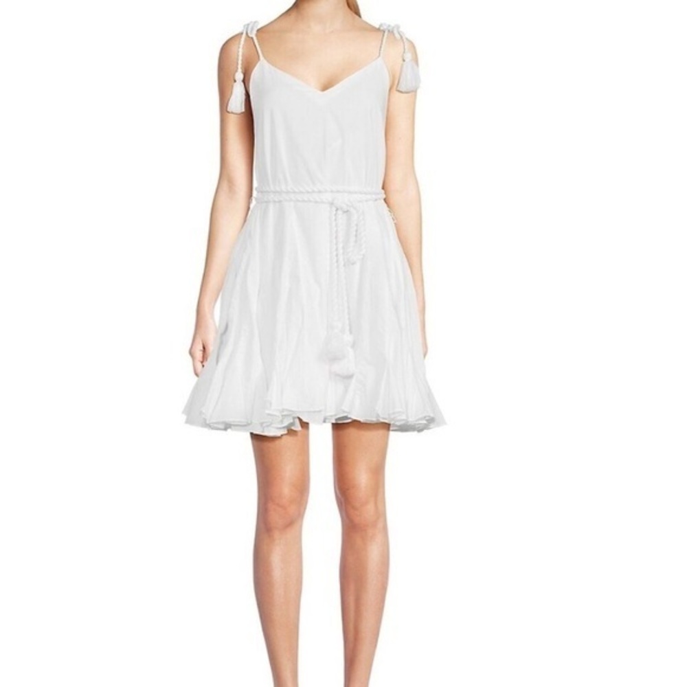 Rhode Resort Casey White Cotton Mini Dress Size Small Excellent Condition